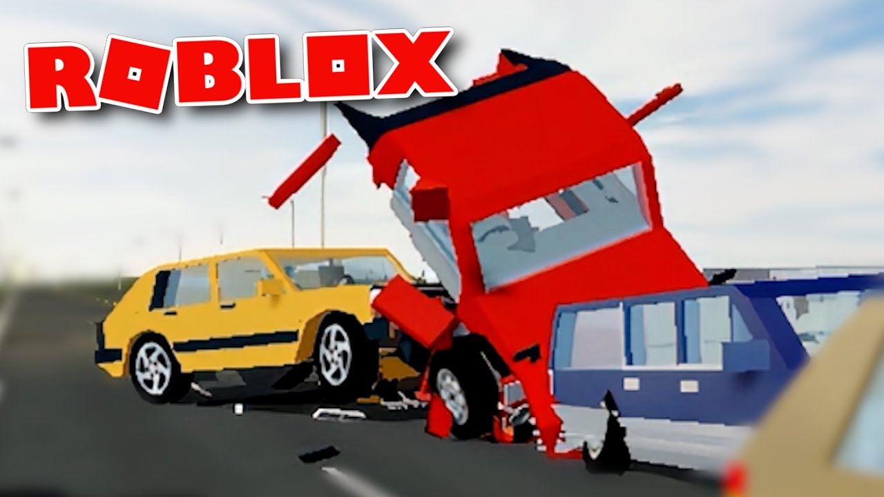 Подборка автокатастроф Roblox 15