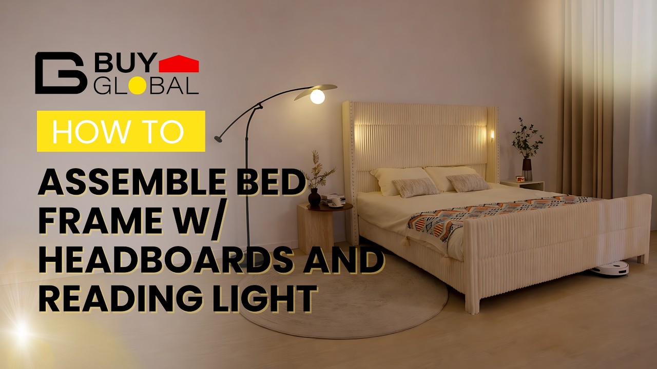 How to assemble Bed Frame with 56.7