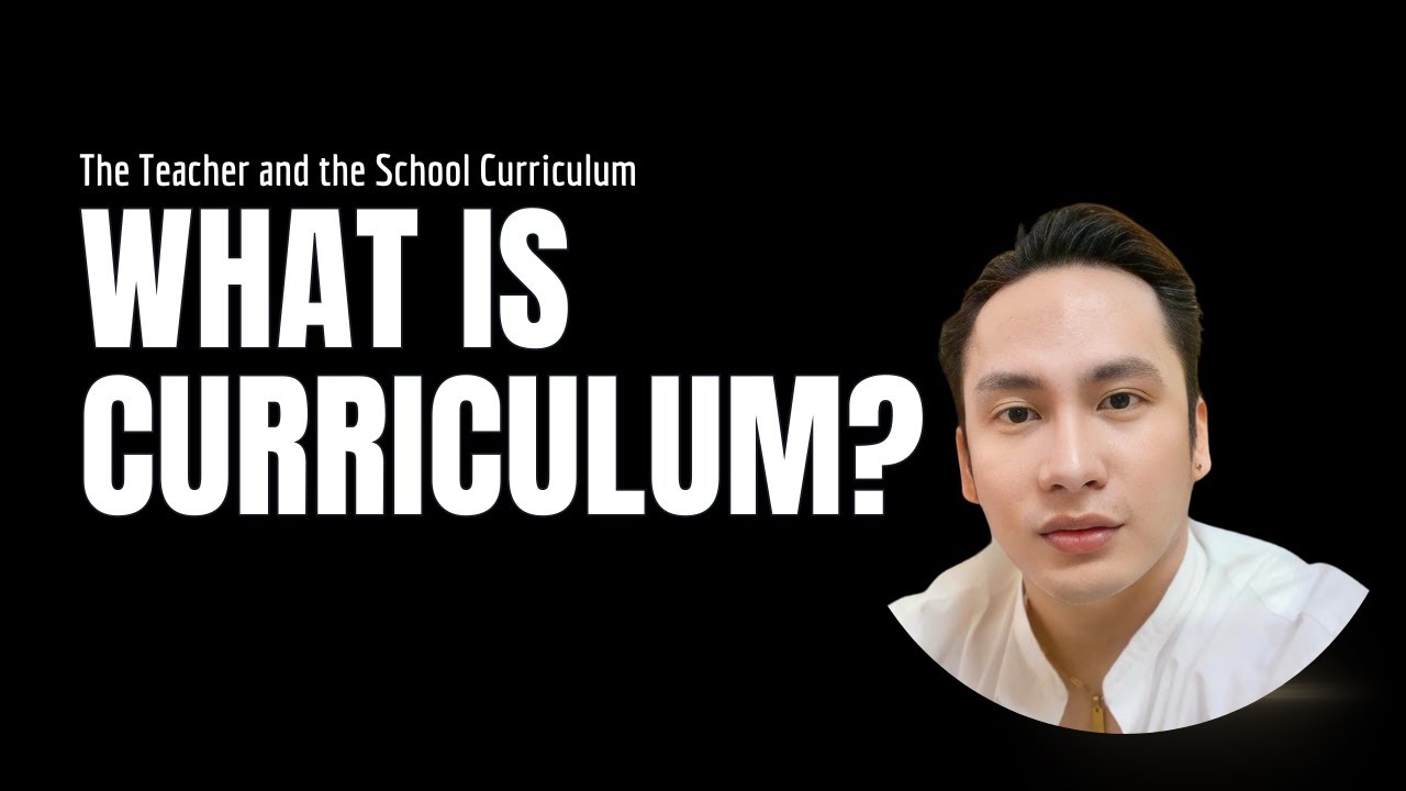 What is CURRICULUM? | Curriculum Development