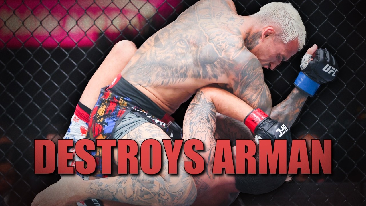 DOMINATION | Charles Olivera DESTROYS Max Holloway at UFC 326 (JACPOT)