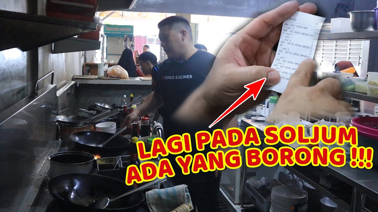 KARYAWAN LAGI PADA SOLJUM !!! SIANG BOLONG ADA YANG BORONG....