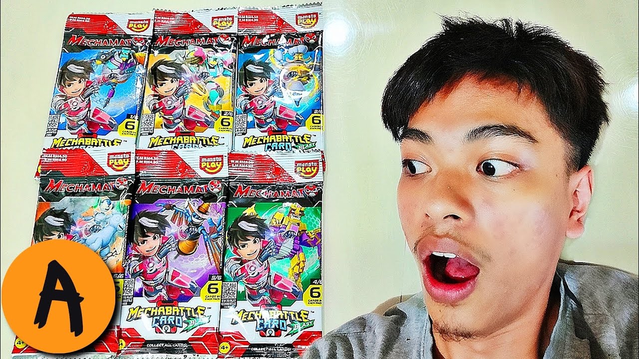 Unpack set Pek Mechamato Mechabattle Card 