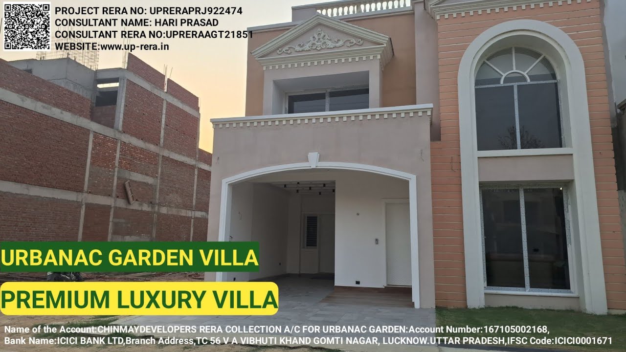 Urbanac Garden,Premium Luxury Villa, Gomti Nagar Extension Lucknow,Call:9161395151,@EstaateTalk