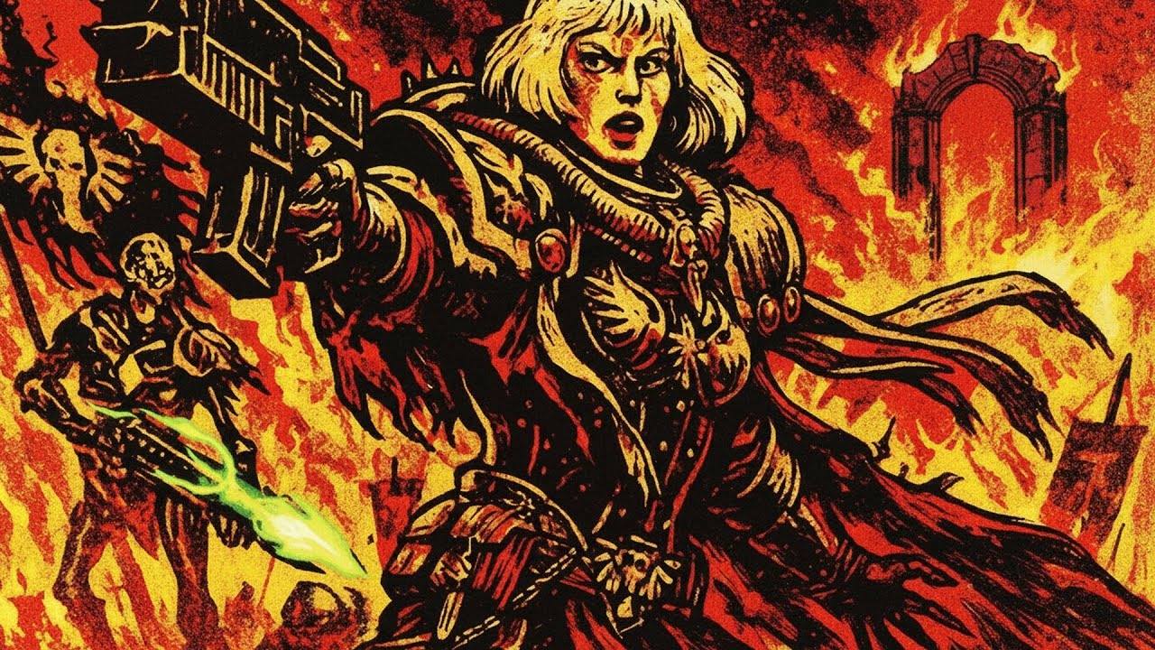 Ужасающая Жизнь Сестры Битвы В Warhammer 40K