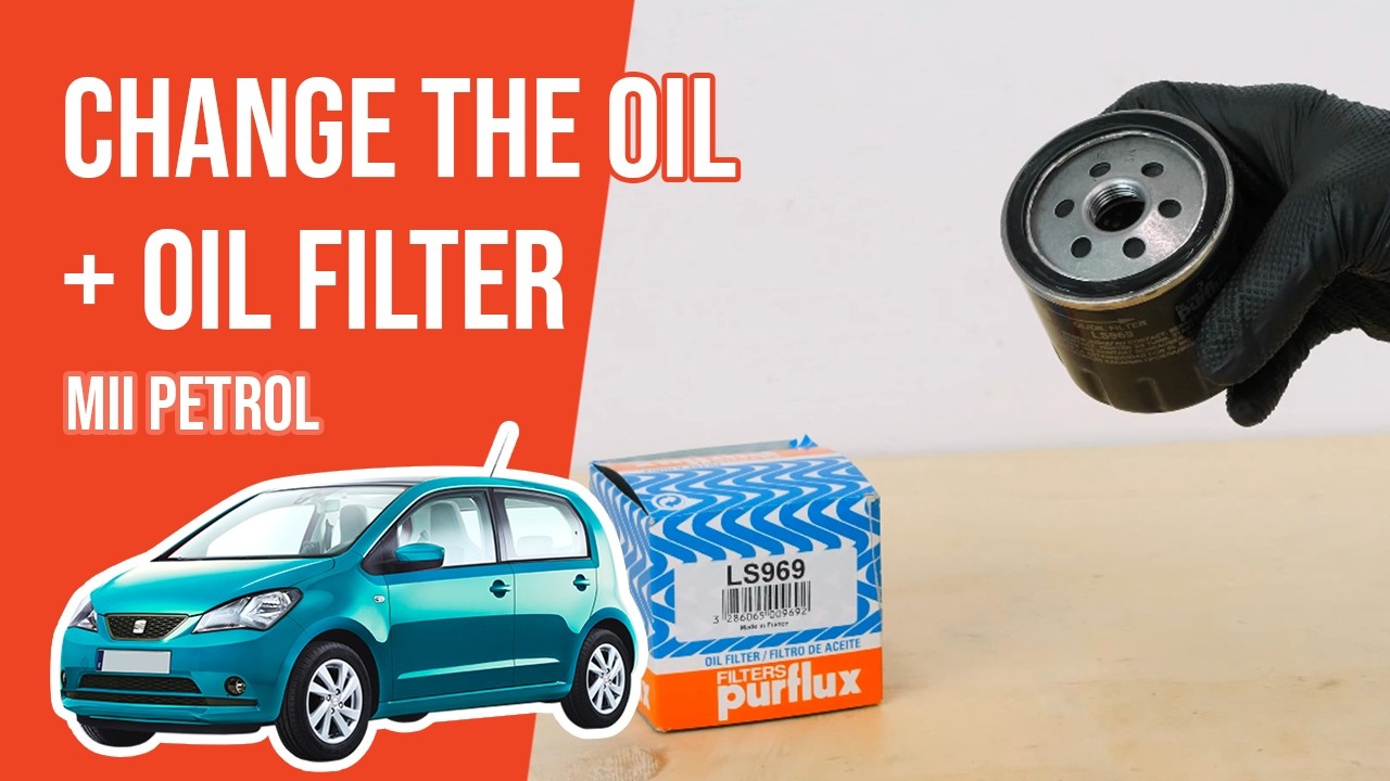 Change the oil and the oil filter Seat Mii 1.0 MPI 🛢