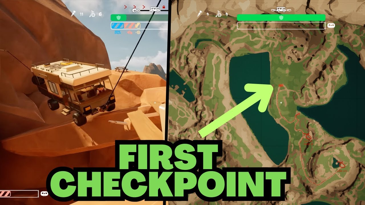 How to Reach the First Checkpoint in RV There Yet