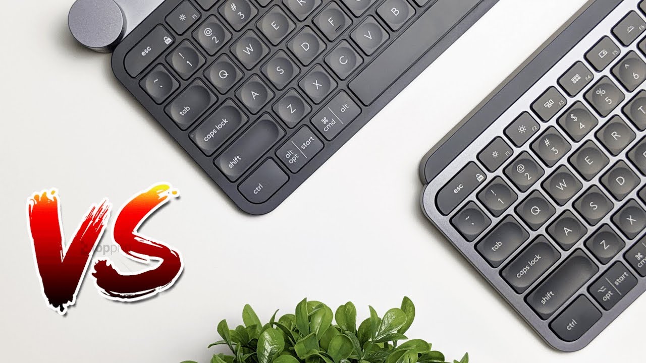 Logitech MX Keys против Logitech Craft