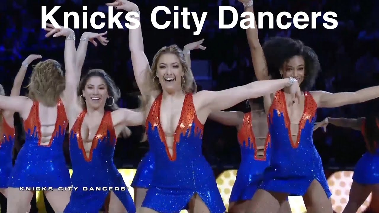 Knicks City Dancers (New York Knicks Dancers) - NBA Dancers - 4/10/2022 Dance Performance
