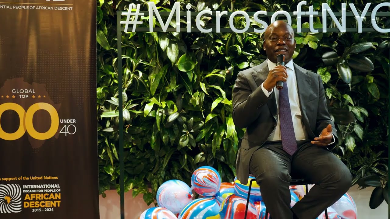 Adewale Tinubu delivers KEYNOTE ADDRESS during  Annual Young Global Leadership Training