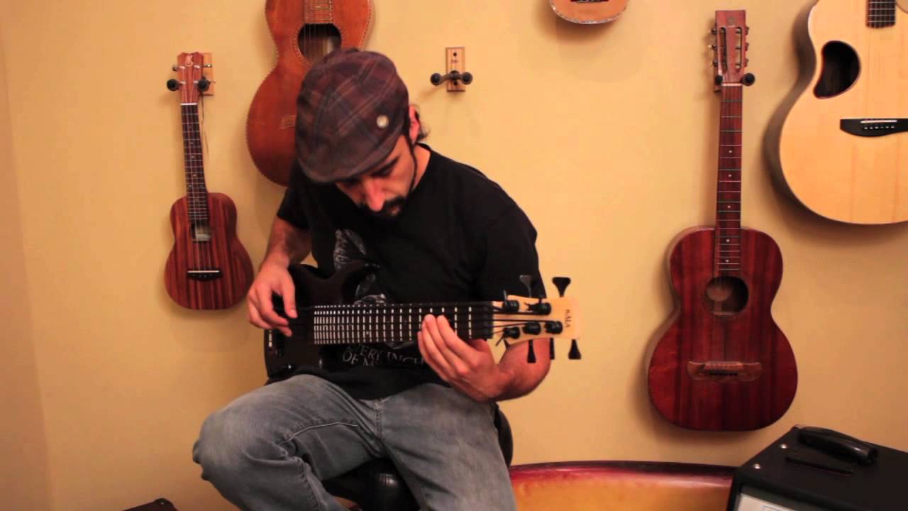 Kala Solid Body Ubass - sound sample- USA made 5 string