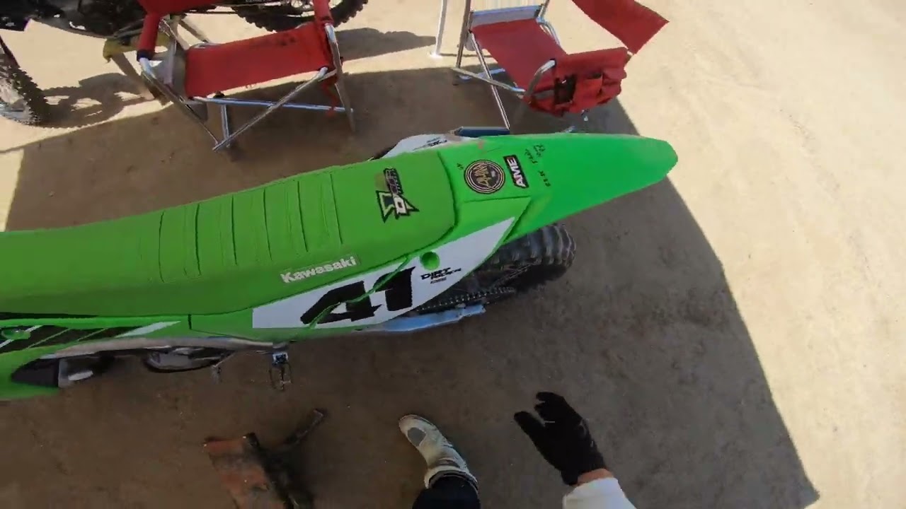 2025 Kawasaki KX450 at Cahuilla Creek MX: 7/13/25