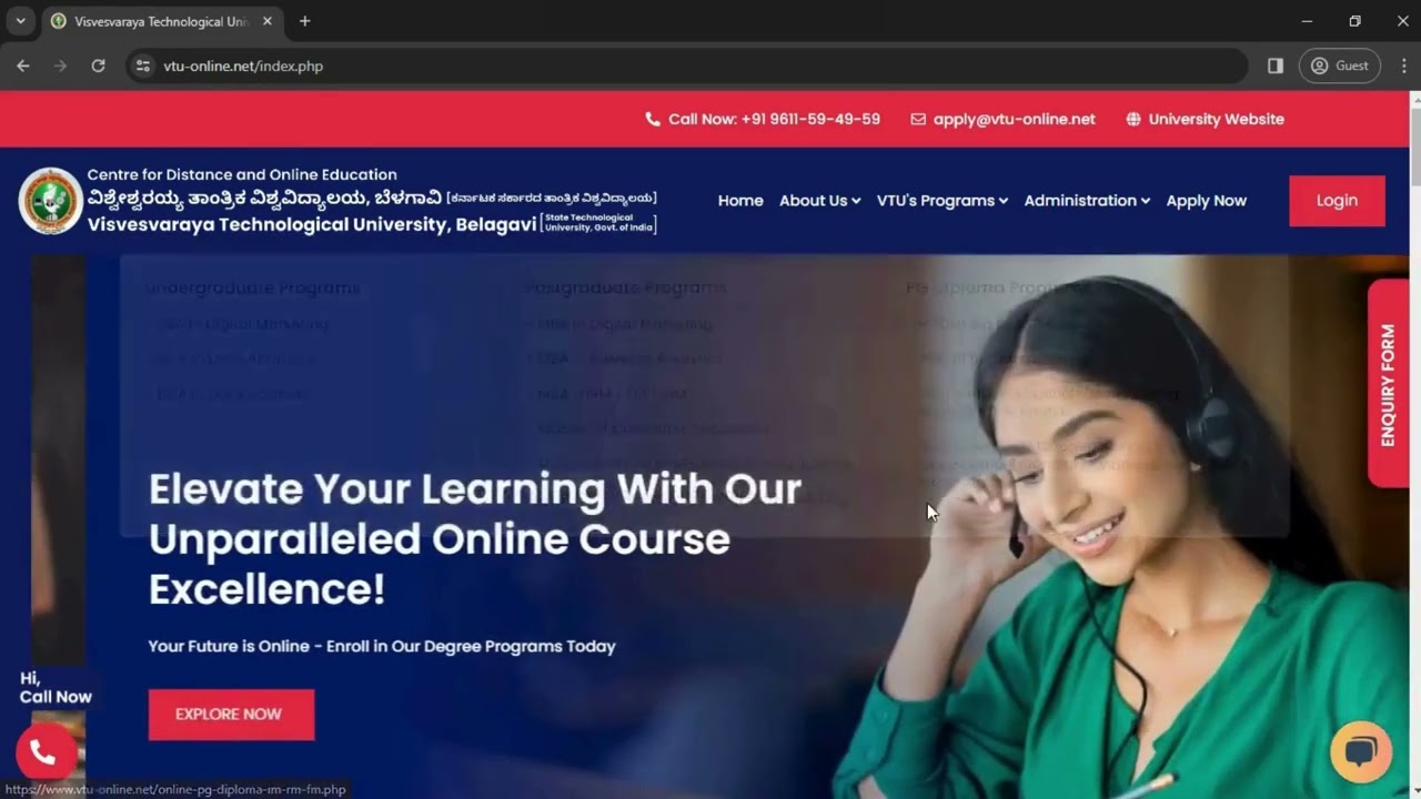 How to Choose Online Degree Programs of Visvesvaraya Technological University? | Online VTU