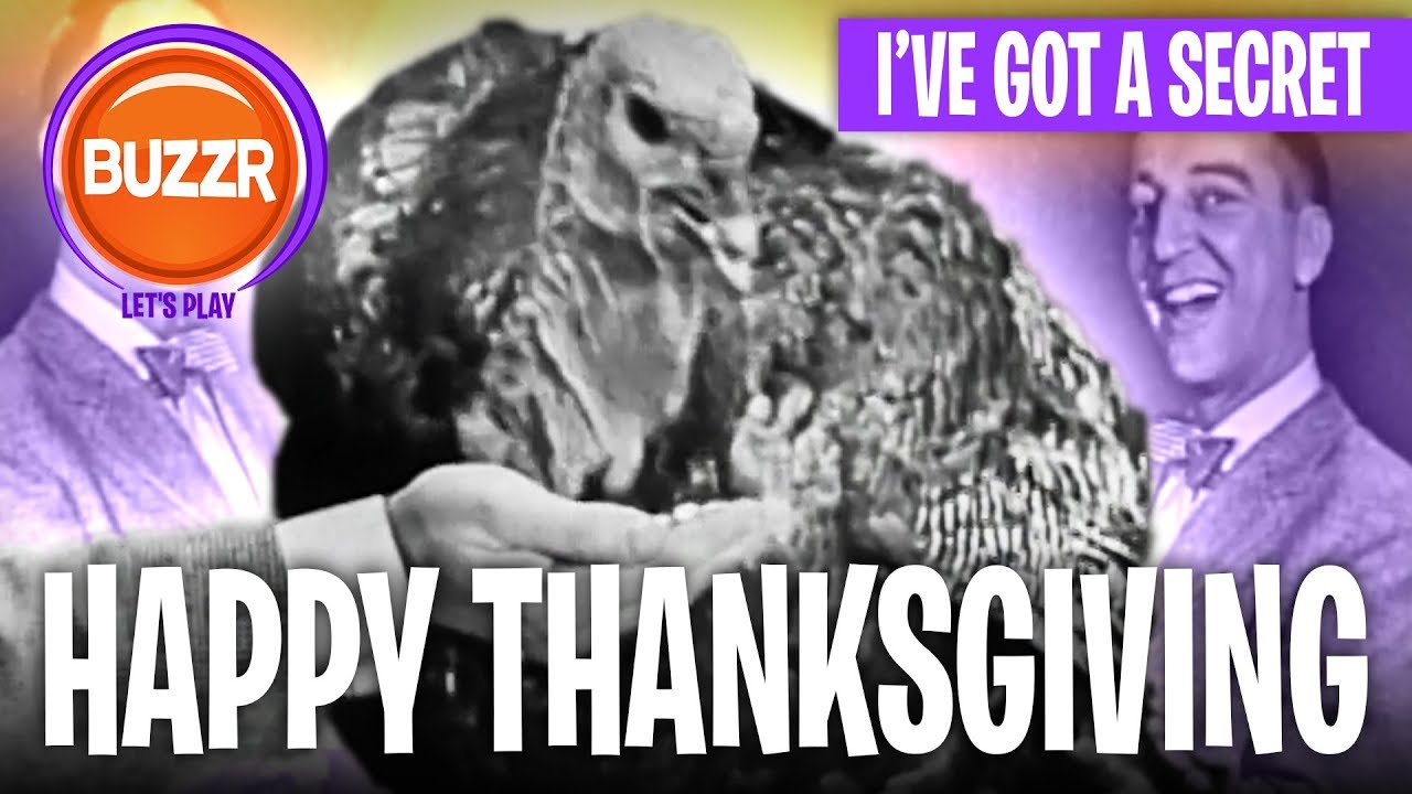 I've Got A Secret  - Happy Thanksgiving! Garry Moore SERVES the LIVE TURKEY! | BUZZR