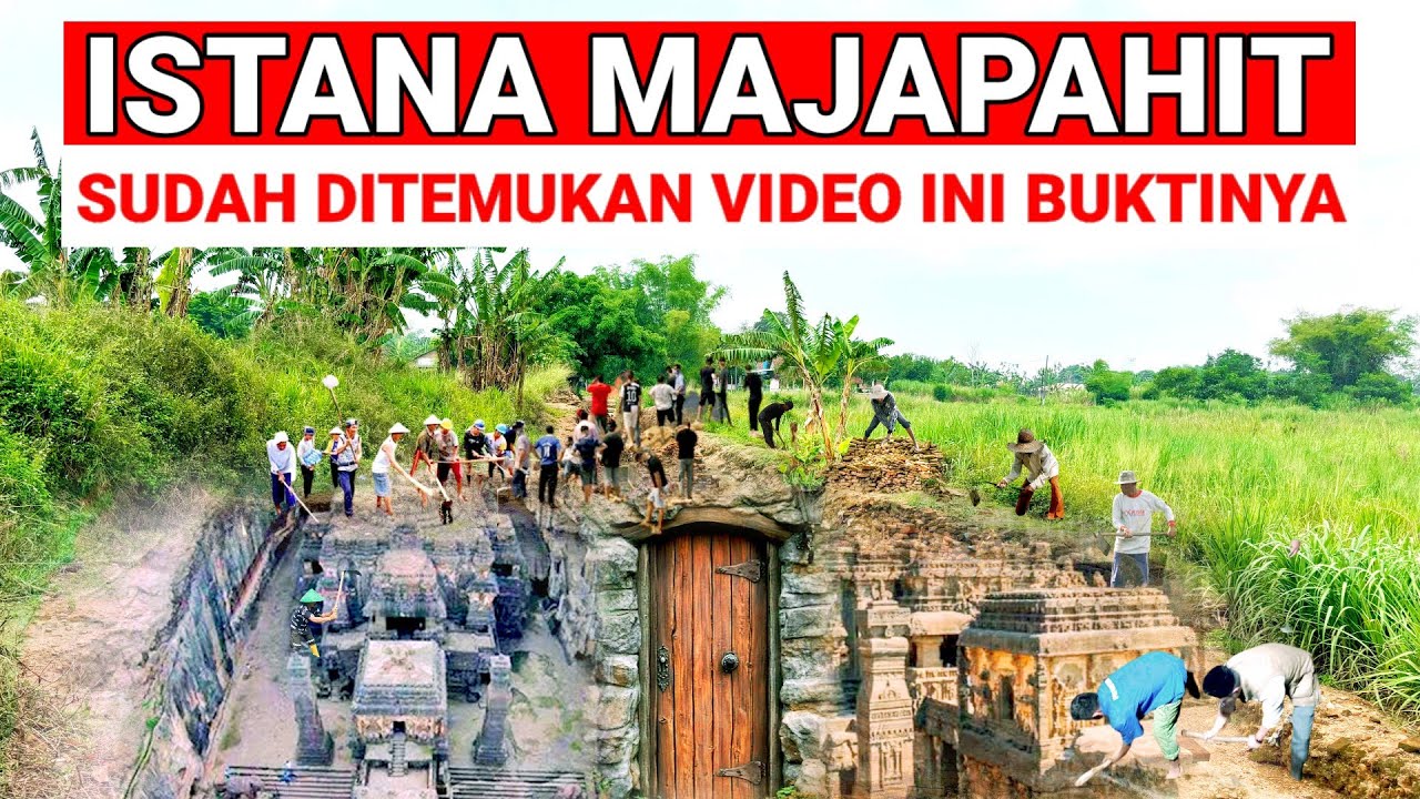 VIRAL..! ISTANA MAJAPAHIT SUDAH DITEMUKAN LAGI VIRAL DI JAWA TIMUR