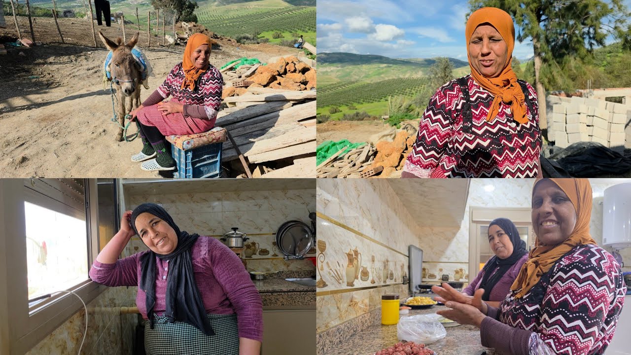 تالي ديال رمضان ولينا غير كور في الفطور😂ضياف جاو على غفلة🤔