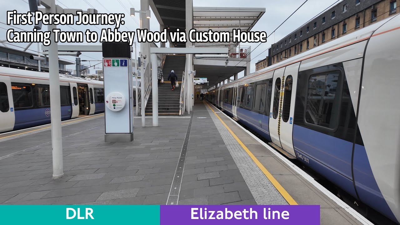 First Person Journey: Canning Town to Abbey Wood via Custom House