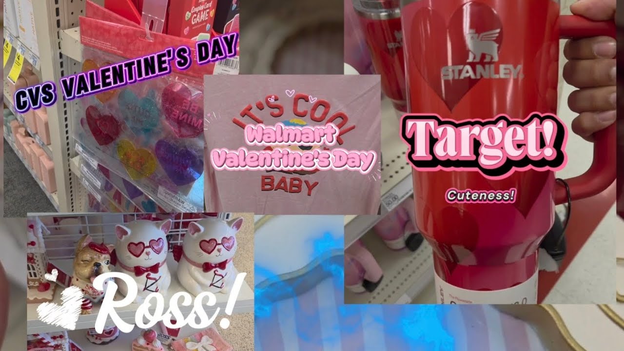Valentine's day Video! #valentinesday #cute #Stanley #ross #target #CVS #walmart #youtube 