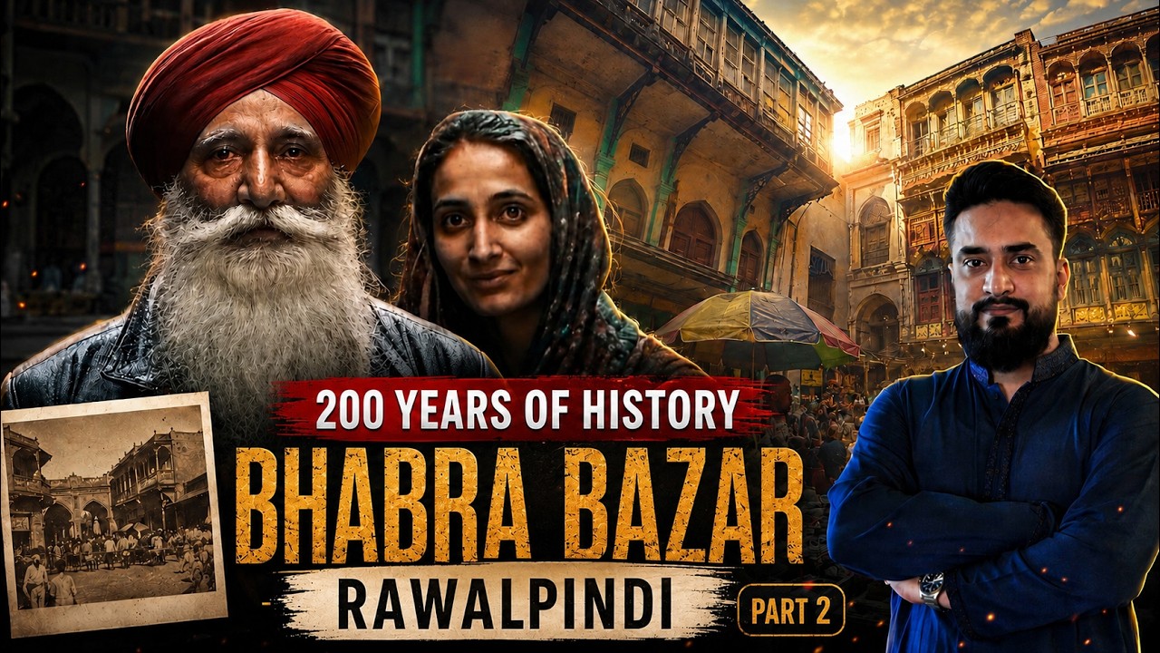 Bhabra Bazar Rawalpindi History EP 2 | 200-year-old Temples & Hindu Market | Partition 1947