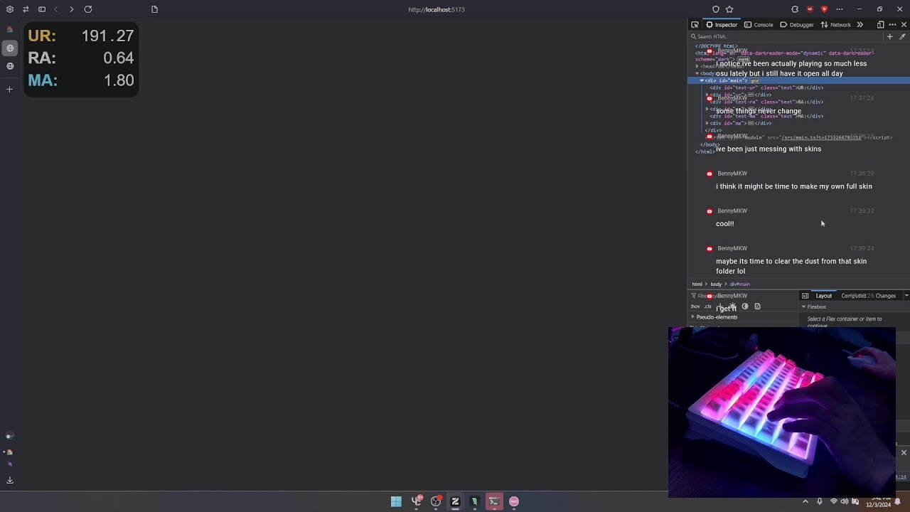 speedrunning a new overlay for @DevPlayzz pt2
