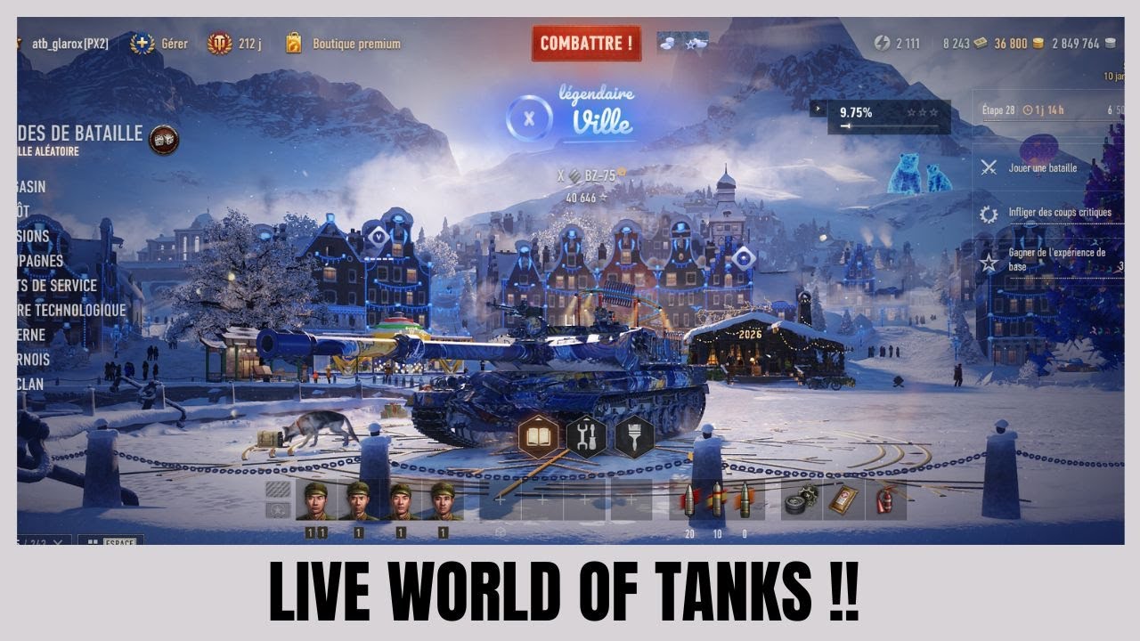 Live WOT en detente | FR