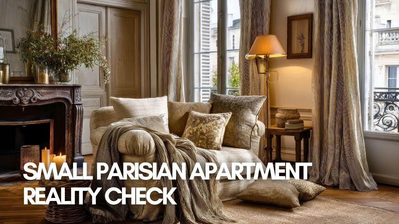 Small Parisian Apartment Reality Check | Styling Real Lived In Spaces For Parisian Elegance