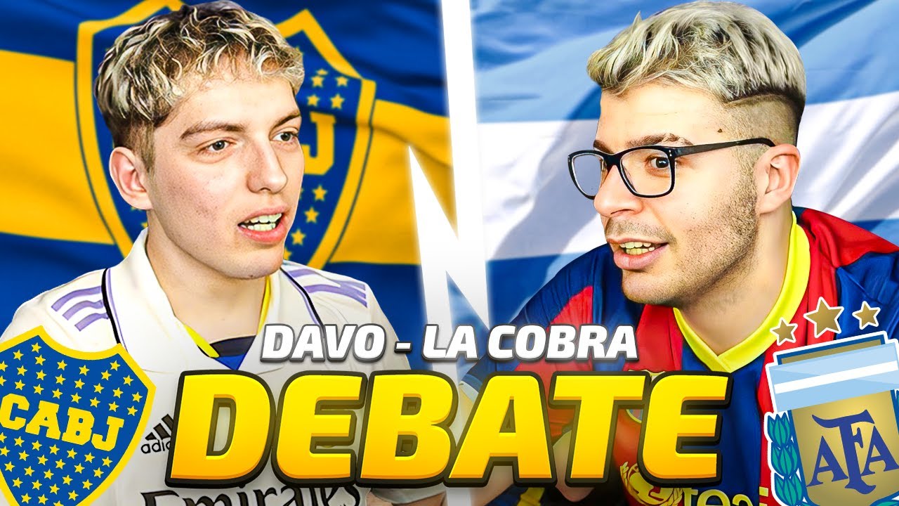 DEBATE CON LA COBRA: ¿REAL MADRID o BARCELONA? ¿NEYMAR o VINICIUS? ¿CLUB o SELECCION?