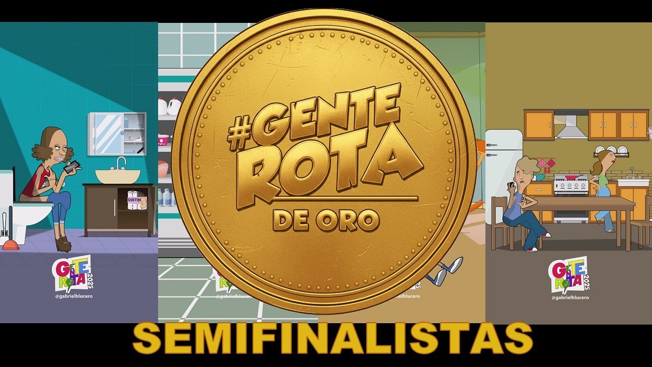 Gente rota de oro.  Primera ronda.