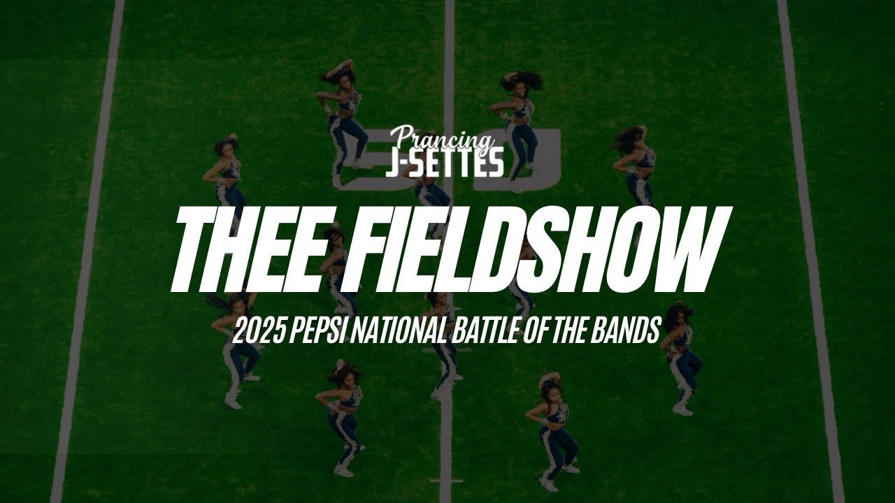 Prancing J-Sette Field Show | 2025 Pepsi National BOTB | Jackson State University