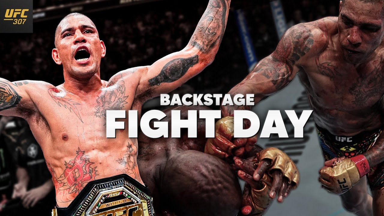 Alex Pereira vs Khalil Rountree - Dia da Luta! UFC 307 (Bastidores)