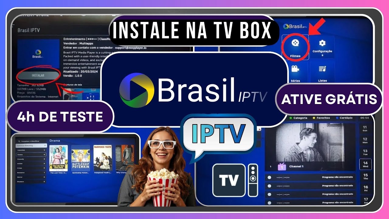 COMO BAIXAR E INSTALAR BRASIL IPTV NA TV BOX!
