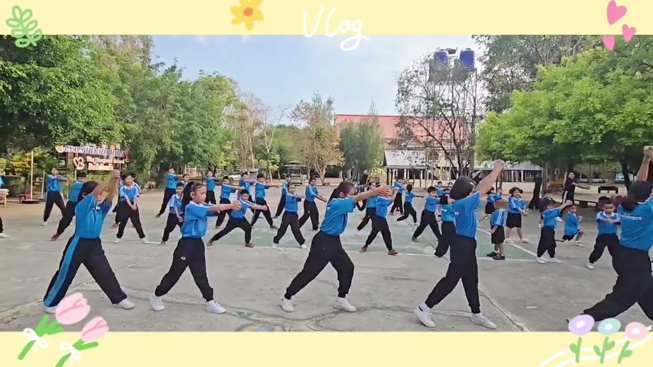 กิจกรรมทางกาย โรงเรียนวัดห้วยหวาย จังหวัดสระบุรี