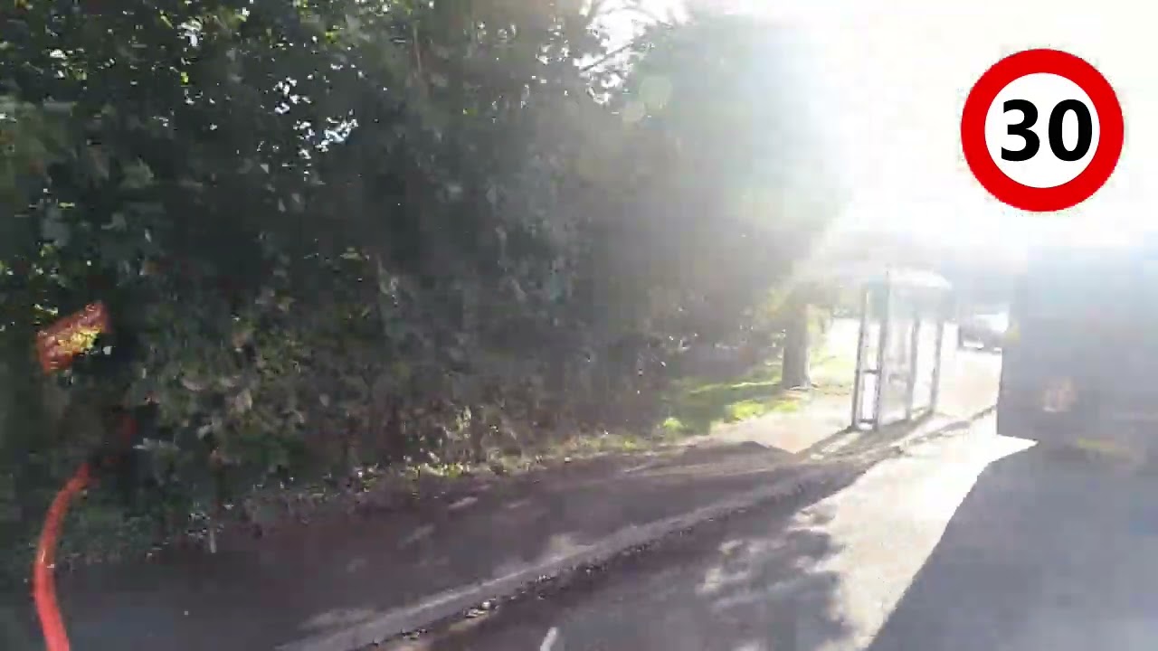 Coventry to Birmingham with speed limits
