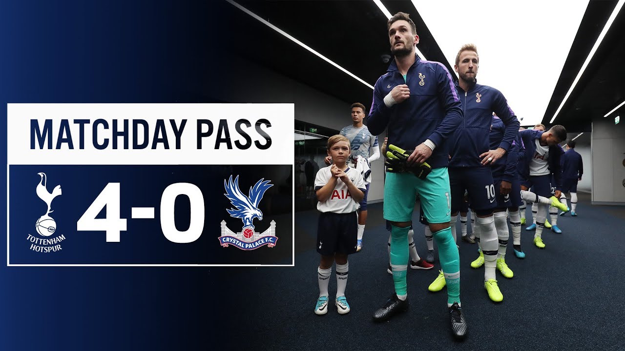 MATCHDAY PASS | TUNNEL CAM | SPURS 4-0 CRYSTAL PALACE