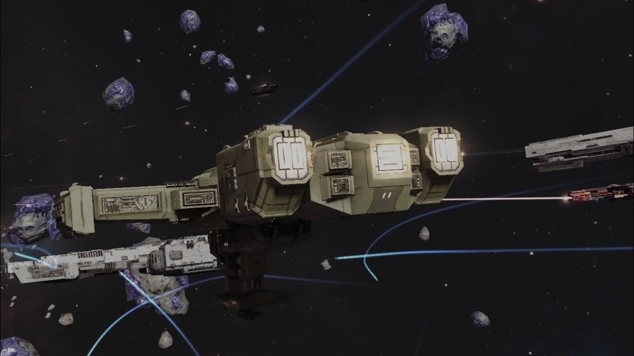 Cinematic Space Battle in Infinite Lagrange 🚀