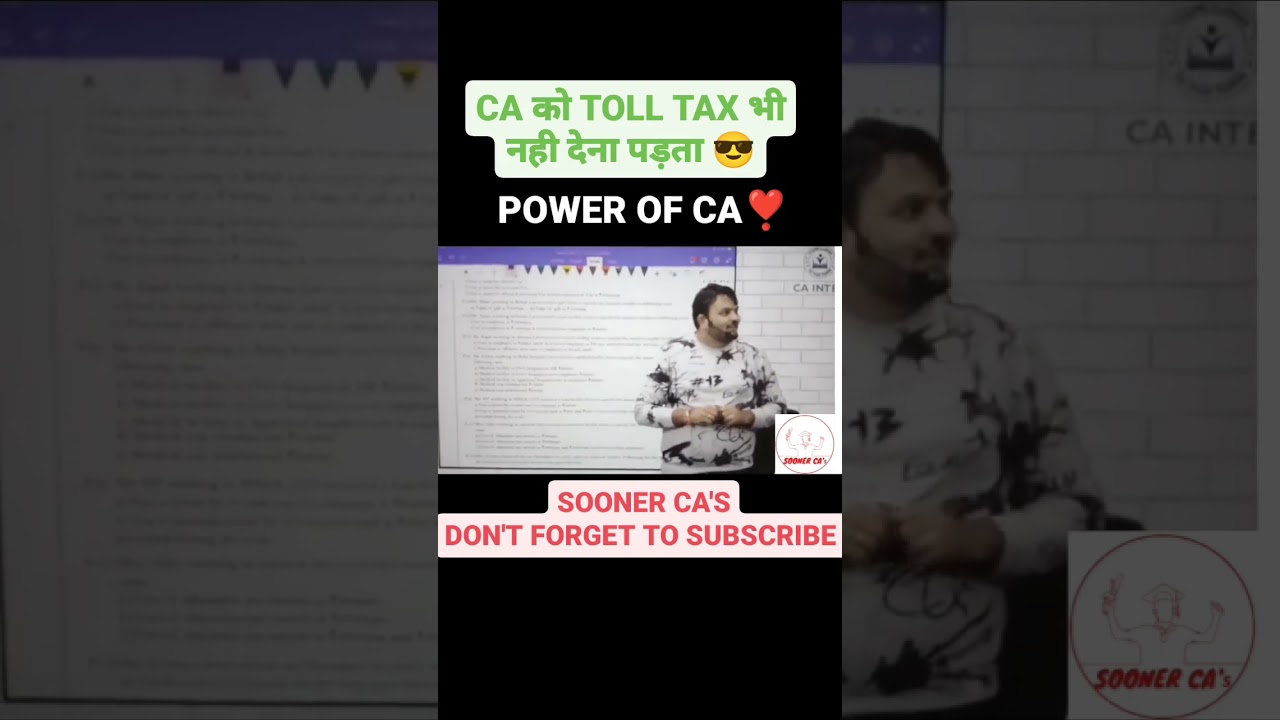 POWER OF CA - VALUE of Chartered Accountant in the World