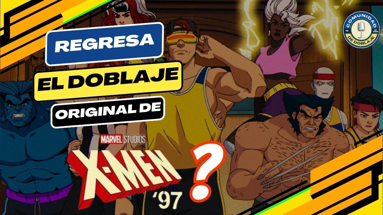 #ComunidadDeDoblaje|POLEMICA en el NUEVO DOBLAJE de X-MEN 97 ¿Qué pasó con el doblaje clásico?
