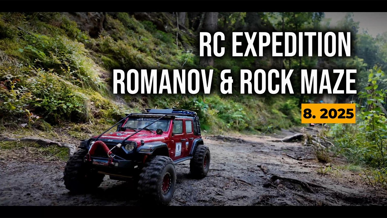 RC Expedition Romanov & Rock Maze 8. 2025 #rcexpedition #rcfun #rcoffoad #absima