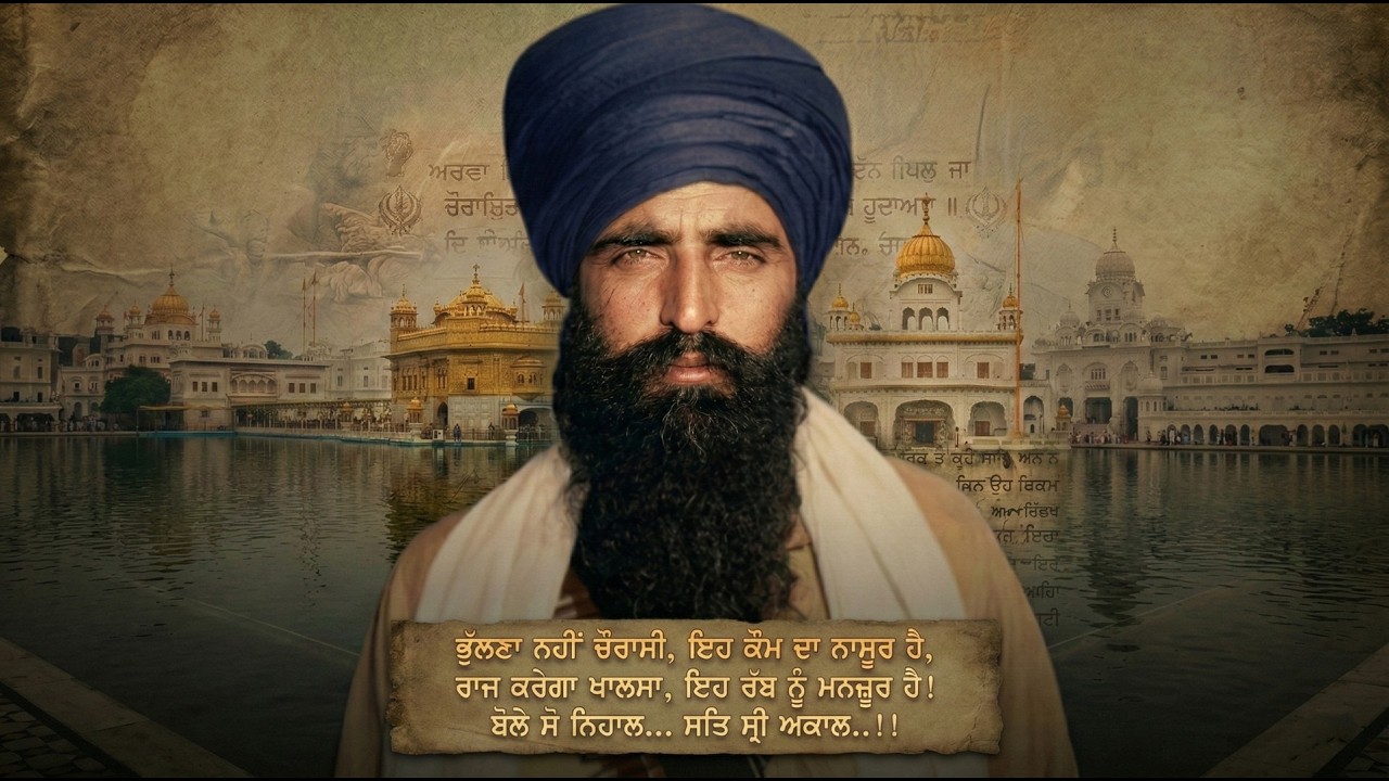 ਚੌਰਾਸੀ ਦਾ ਘੱਲੂਘਾਰਾ - Chaurasi Da Ghalughara | Amrinder Singh | New Punjabi Song 2026 | Sat Records