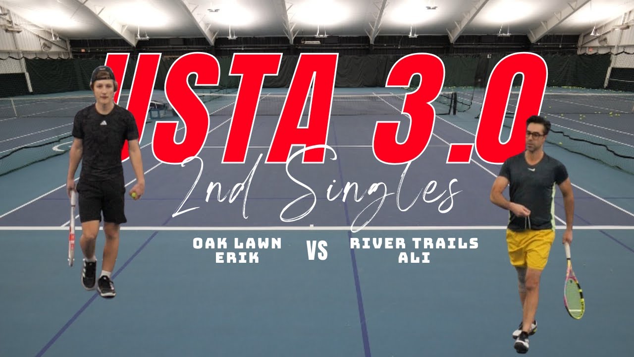Erik's EPIC Singles Showdown in His FIRST USTA 3.0 League Match! Can He Handle the Pressure?