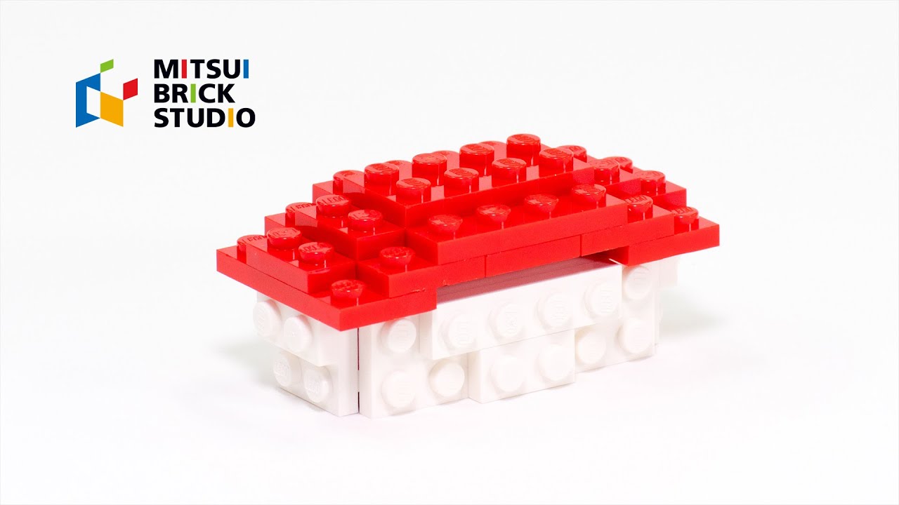 How to Build a Sushi (Tuna) with LEGO Bricks #StayHome #WithMe #家で一緒にやってみよう