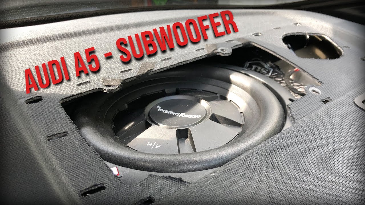 Обновление сабвуфера для Audi A5 B8 | (Bang & Olufsen)