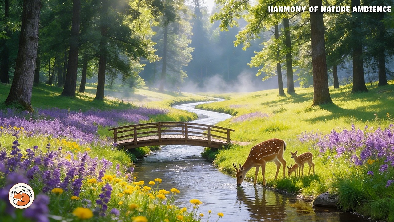 Relaxing Music to Calm the Mind and Soul 🌿 Beautiful Ambient Music & Peaceful Nature Sounds 💓✨