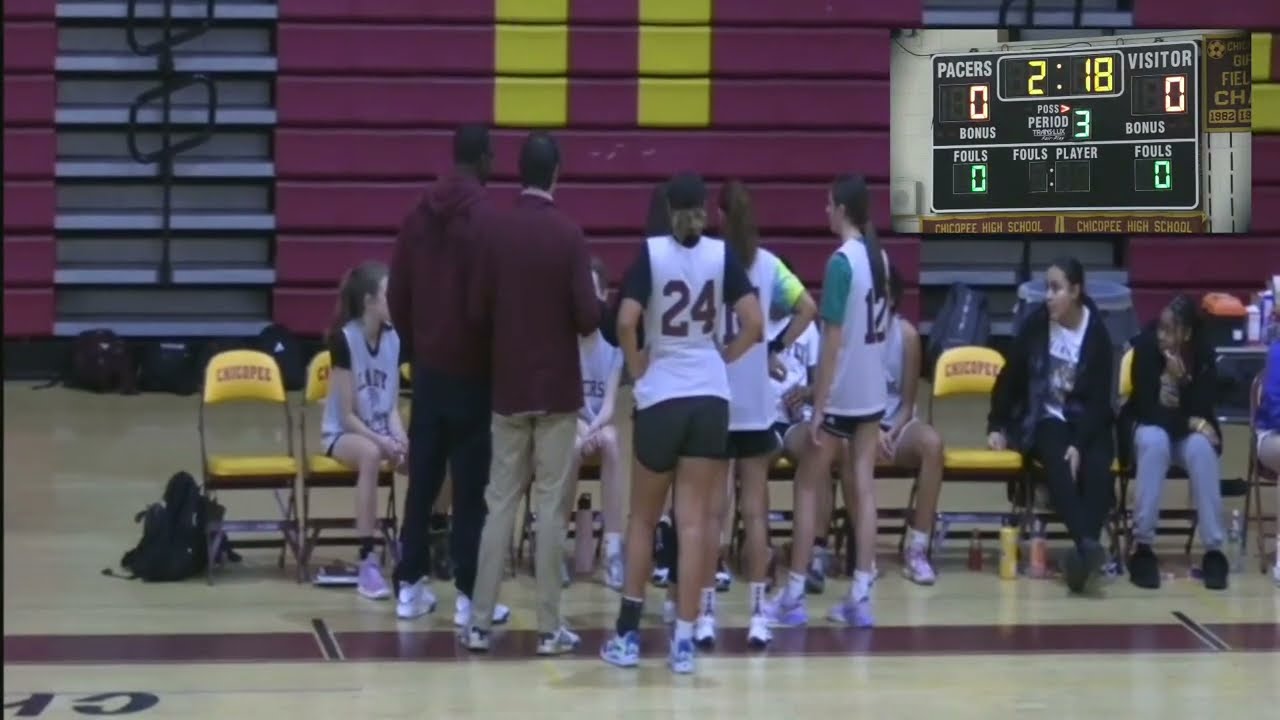 Chicopee High School Girls Basketball vs. Easthampton 12-7-22