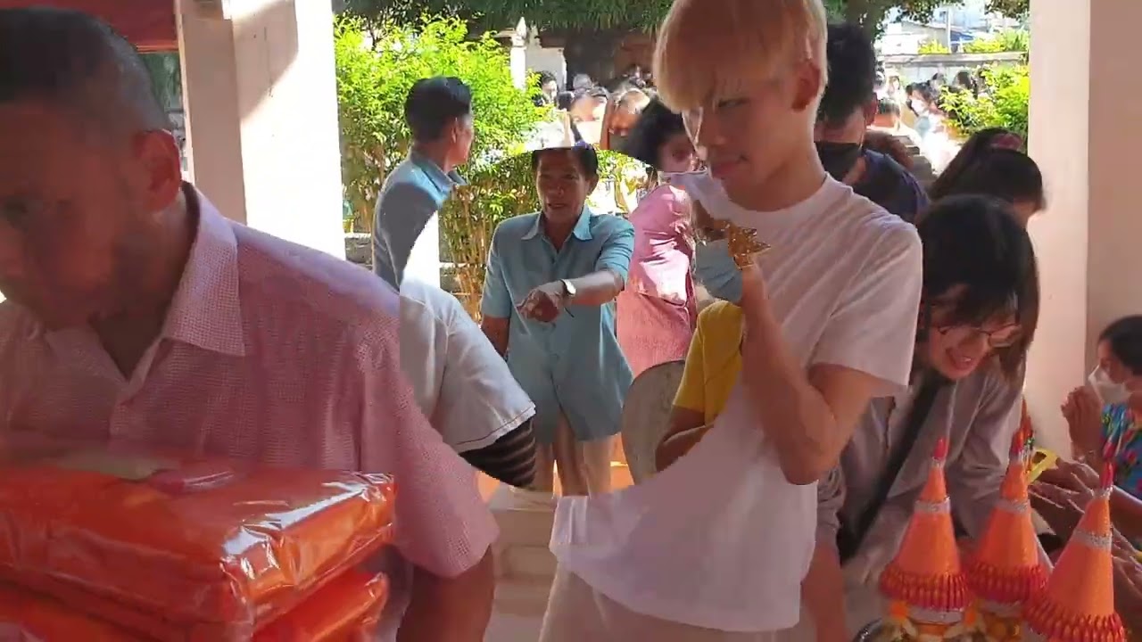 งานอุปสมบท วิทวัสมิว ต๊ะประจำ 30 พฤศจิกายน 2565 ณ วัดพระบรมธาตุทุ่งยั้ง อำเภอลับแล จังหวัดอุตรดิตถ์