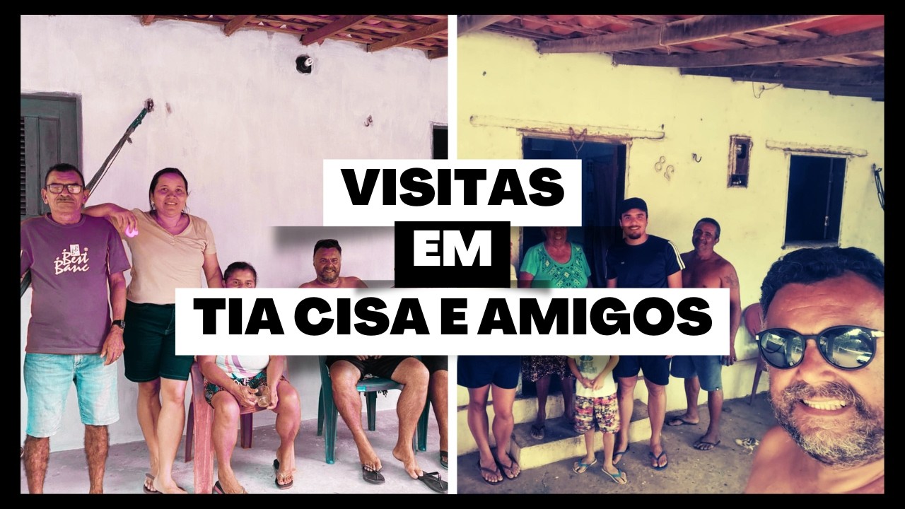 Cafuzas-Ma 2026,Banho no Gil, Visita tia Cisa na Aldeia e festejo Joao Peres