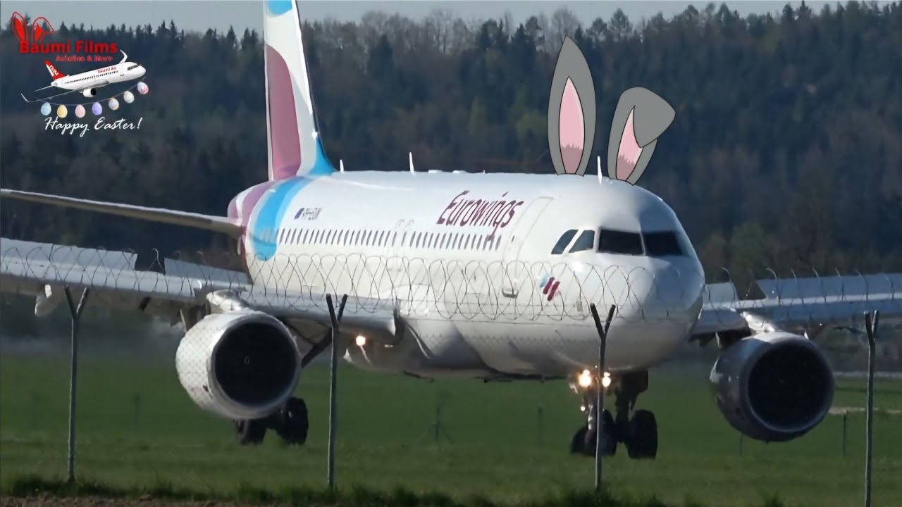 Planespotting Memmingen Airport 