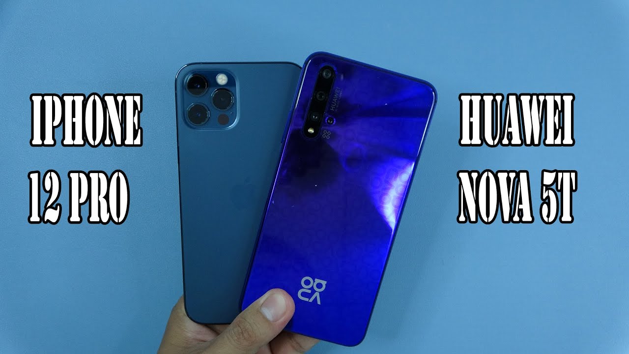 iPhone 12 Pro vs Huawei nova 5T | Apple A14 Bionic vs Kirin 980