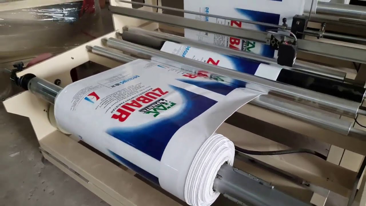 Plastic Bag Making Machine for Center Gusset Bag Seal Bag Top Side Seal Carry Bag
