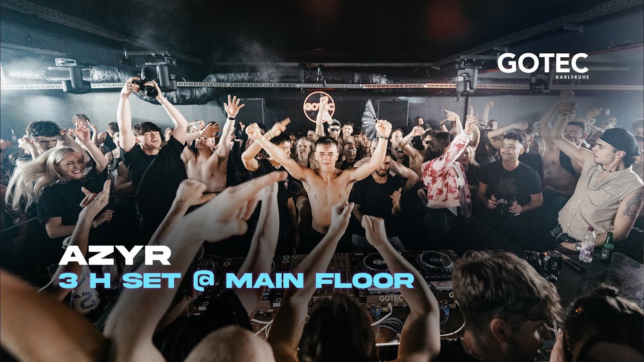 Azyr | Main Floor - Gotec Club | 3 h hard-hitting techno set