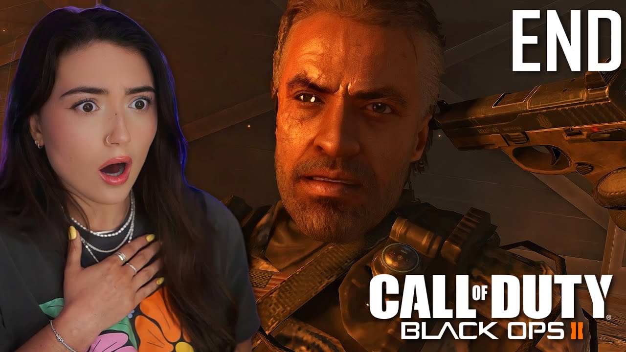 SUFFER WITH ME - First Time Playing Call of Duty: Black Ops 2 - ENDING